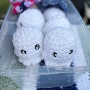 NWOT Unhinged Crochet Handcrafted Crochet Hats, Bats, This & Thats